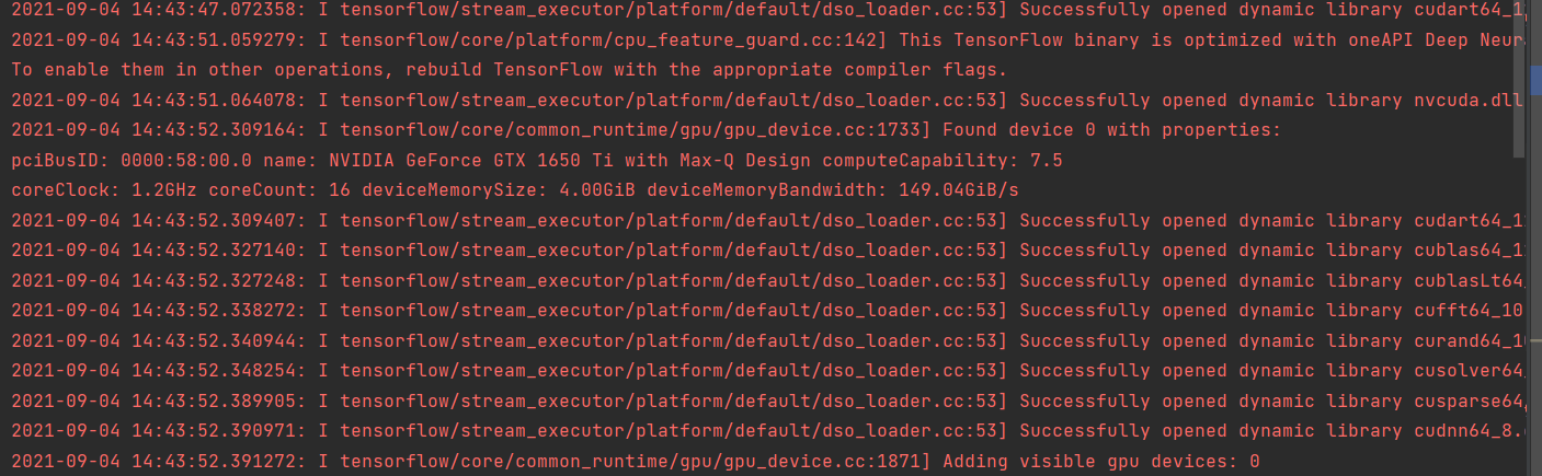 Tensorflow on Windows 10 – Sample Code – The last stand…